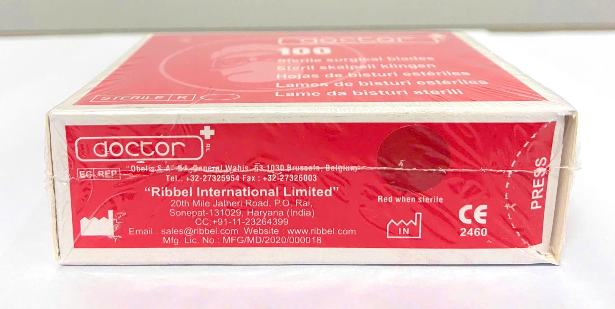 Dao mổ Ribbel – Ấn Độ các size 10; 11; 12; 15; 20; 21; 22; 23