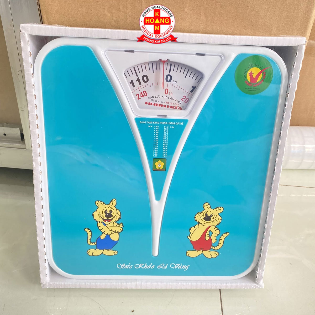 Cân sức khỏe Nhơn Hòa (T/6 cái)