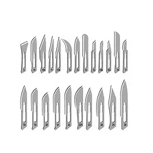 Dao mổ Ribbel – Ấn Độ các size 10; 11; 12; 15; 20; 21; 22; 23
